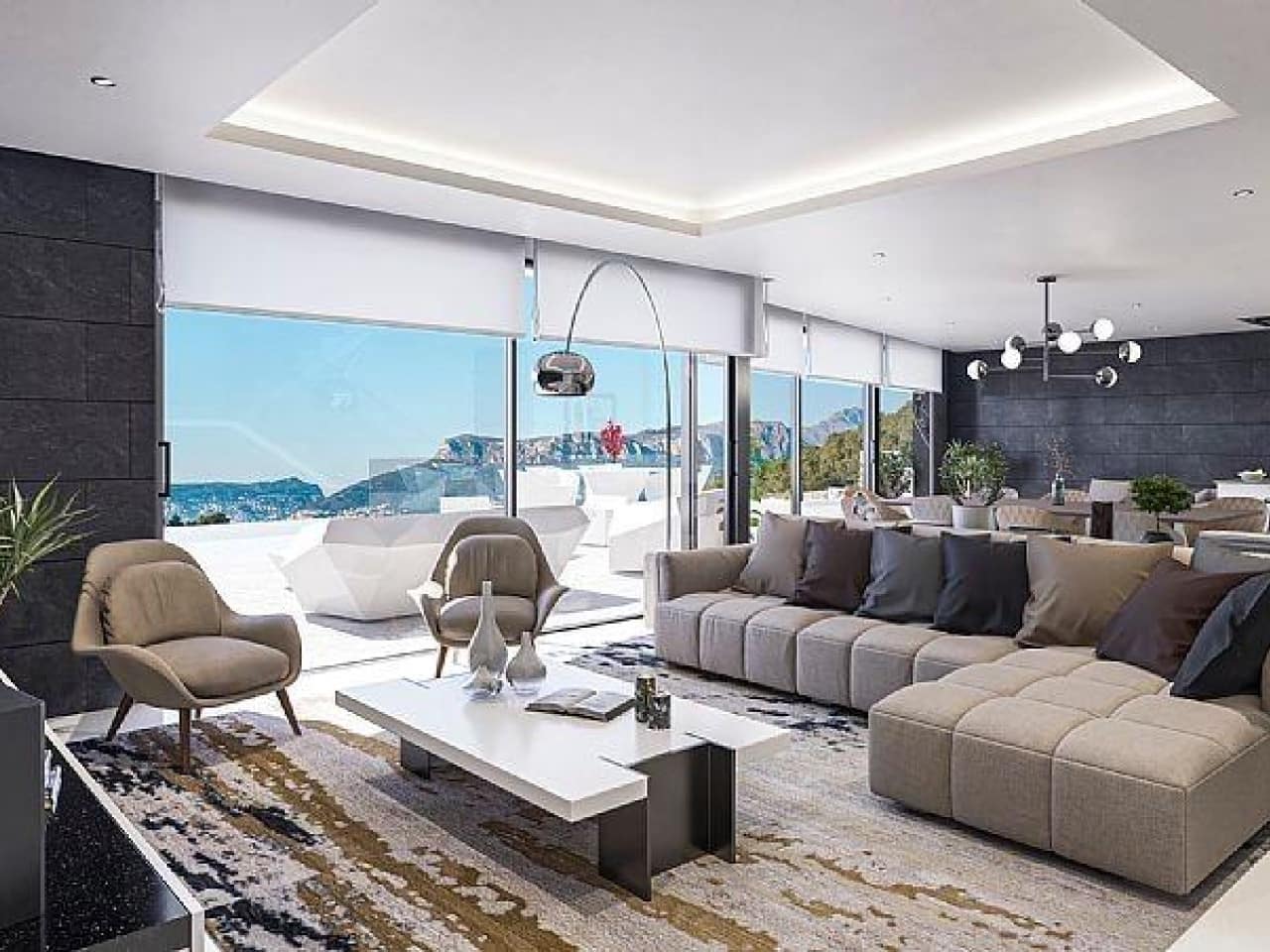 4 bedroom Villa for sale in Benissa with pool garage - € 2,600,000 (Ref: 9928877)
