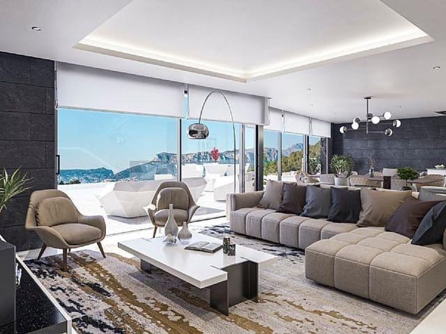4 soveværelse Villa til salg i Benissa med swimmingpool garage - € 2.600.000 (Ref: 9928877)