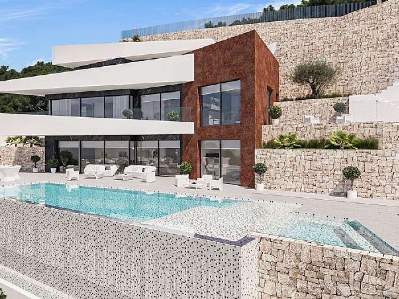 4 bedroom Villa for sale in Benissa with pool garage - € 2,600,000 (Ref: 9928877)