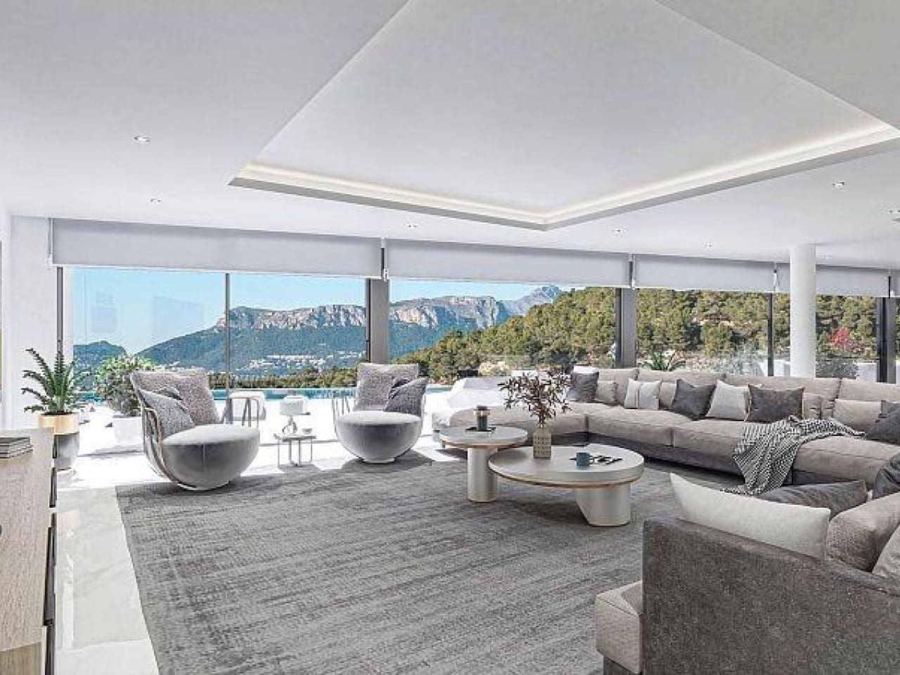 4 bedroom Villa for sale in Benissa with pool garage - € 2,600,000 (Ref: 9928877)