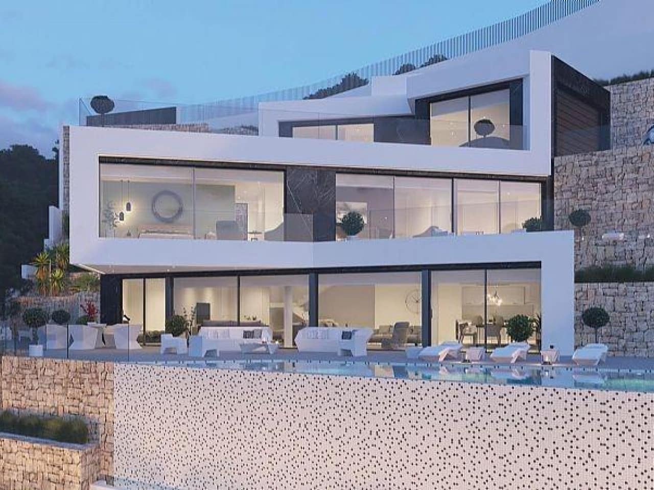 4 bedroom Villa for sale in Benissa with pool garage - € 2,600,000 (Ref: 9928877)