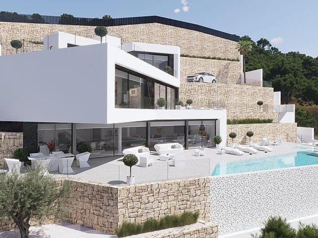 4 bedroom Villa for sale in Benissa with pool garage - € 2,600,000 (Ref: 9928877)