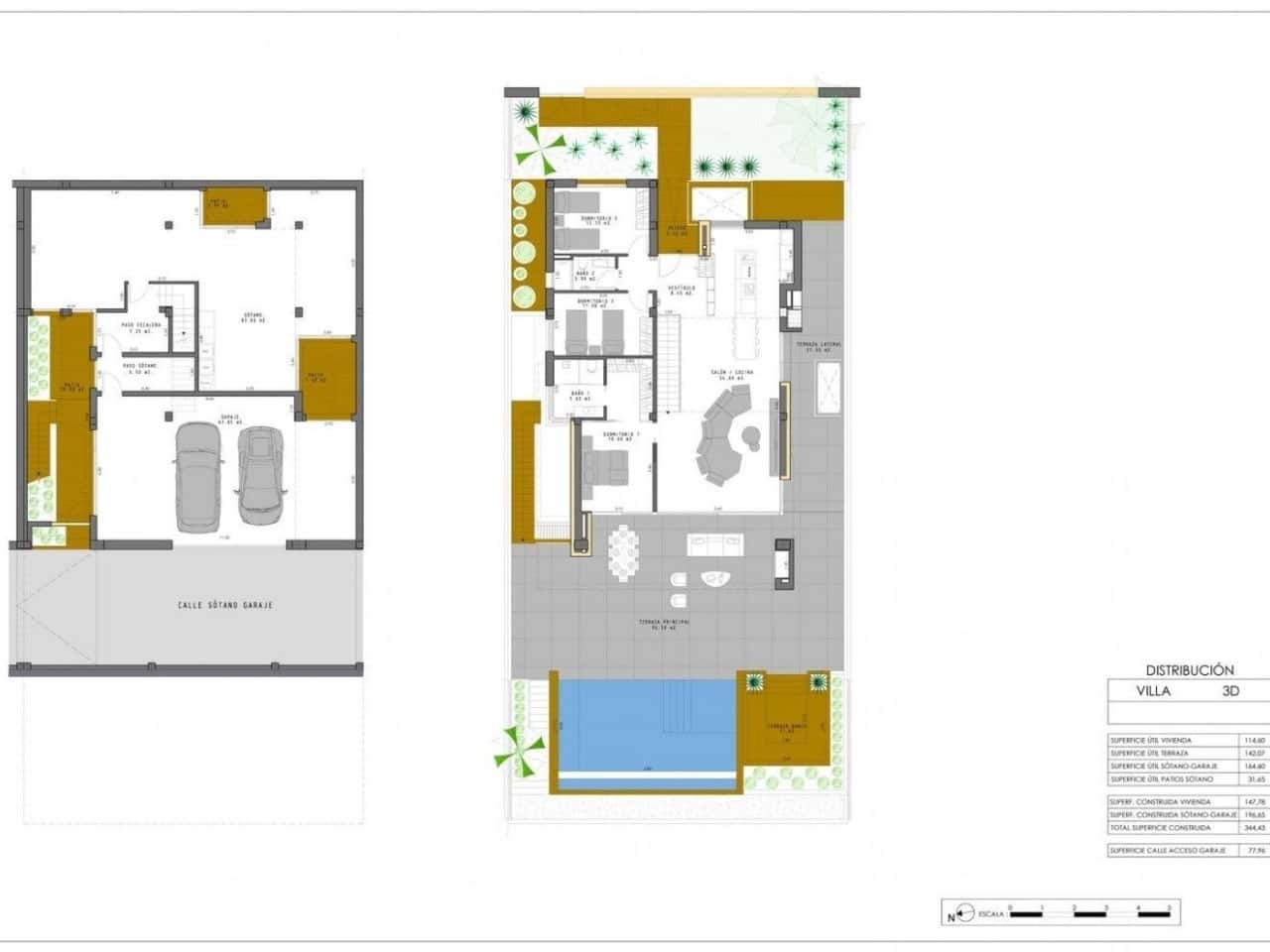 3 soverom Villa til salgs i Algorfa med svømmebasseng garasje - € 1 600 000 (Ref: 9941792)