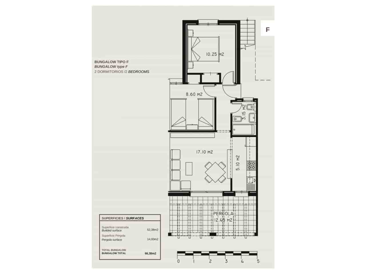 2 slaapkamer Villa te koop in Calpe / Calp met zwembad garage - € 240.000 (Ref: 9953810)