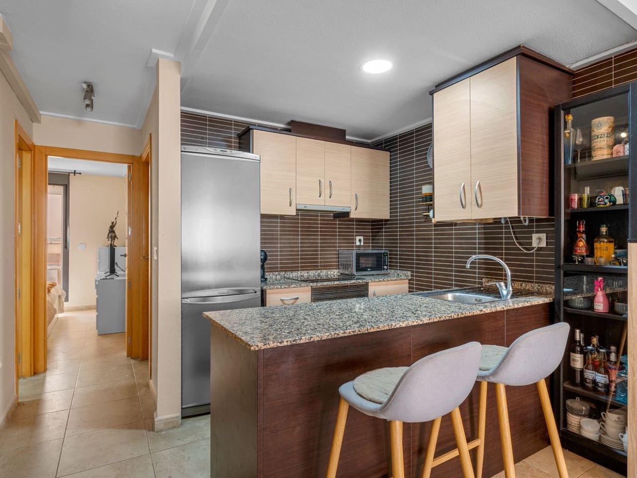 2 Zimmer Apartment zu verkaufen in Alicante / Alacant Stadt - 189.000 € (Ref: 9973592)