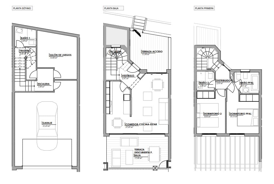 2 chambre Villa/Maison Semi-Mitoyenne à vendre à Torrox-Costa avec piscine garage - 318 000 € (Ref: 8791784)