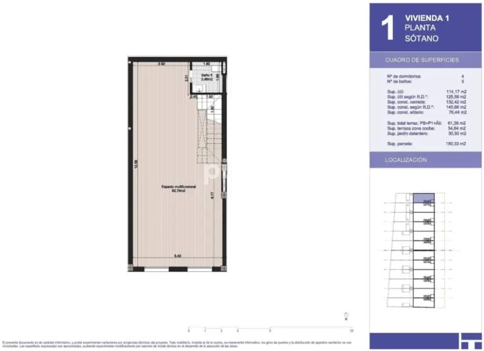 4 soveværelse Semi-Rækkehus til salg i Torrox-Costa med swimmingpool garage - € 460.900 (Ref: 8993556)