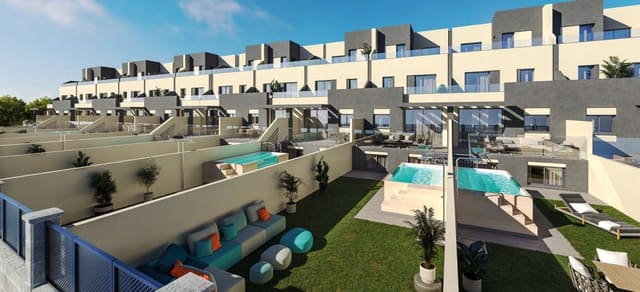 4 sypialnia Dom blizniak na sprzedaż w Torrox-Costa, Torrox z basenem garażem - 460 900 € (Ref: 8993556)