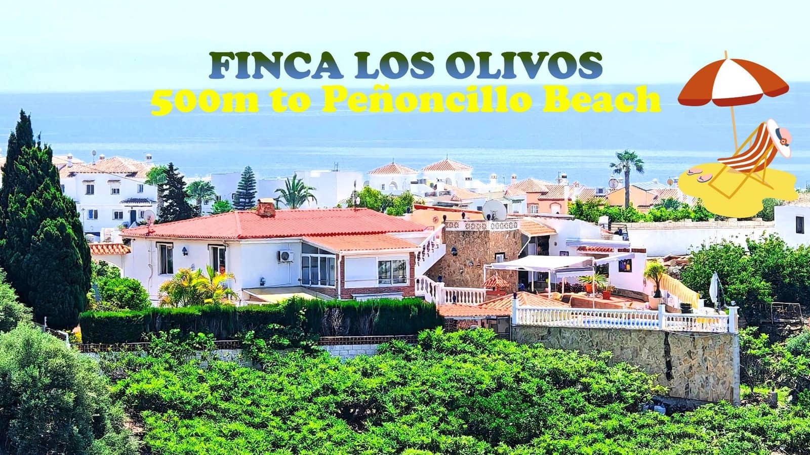 3 makuuhuone Huvila myytävänä paikassa Torrox-Costa mukana uima-altaan 
autotalli - 399 000 € (Ref: 9058975)