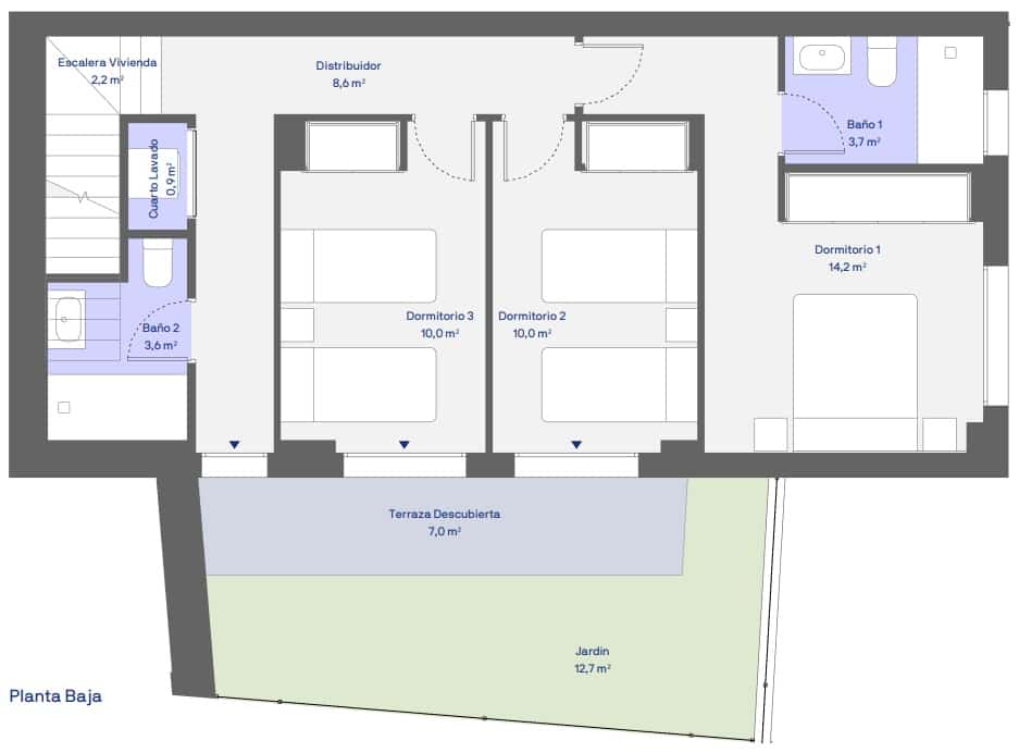 Chalet de 3 habitaciones en Lagos en venta con piscina garaje - 525.000 € (Ref: 9598646)