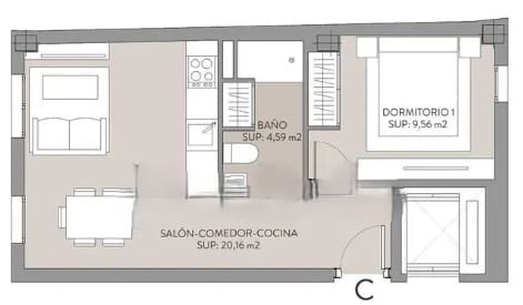 1 Zimmer Penthouse zu verkaufen in Torrox-Costa mit Garage - 245.000 € (Ref: 9682349)