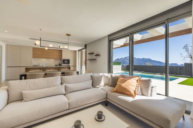 3 sovrum Villa till salu i Polop med pool - 558 700 € (Ref: 10027574)