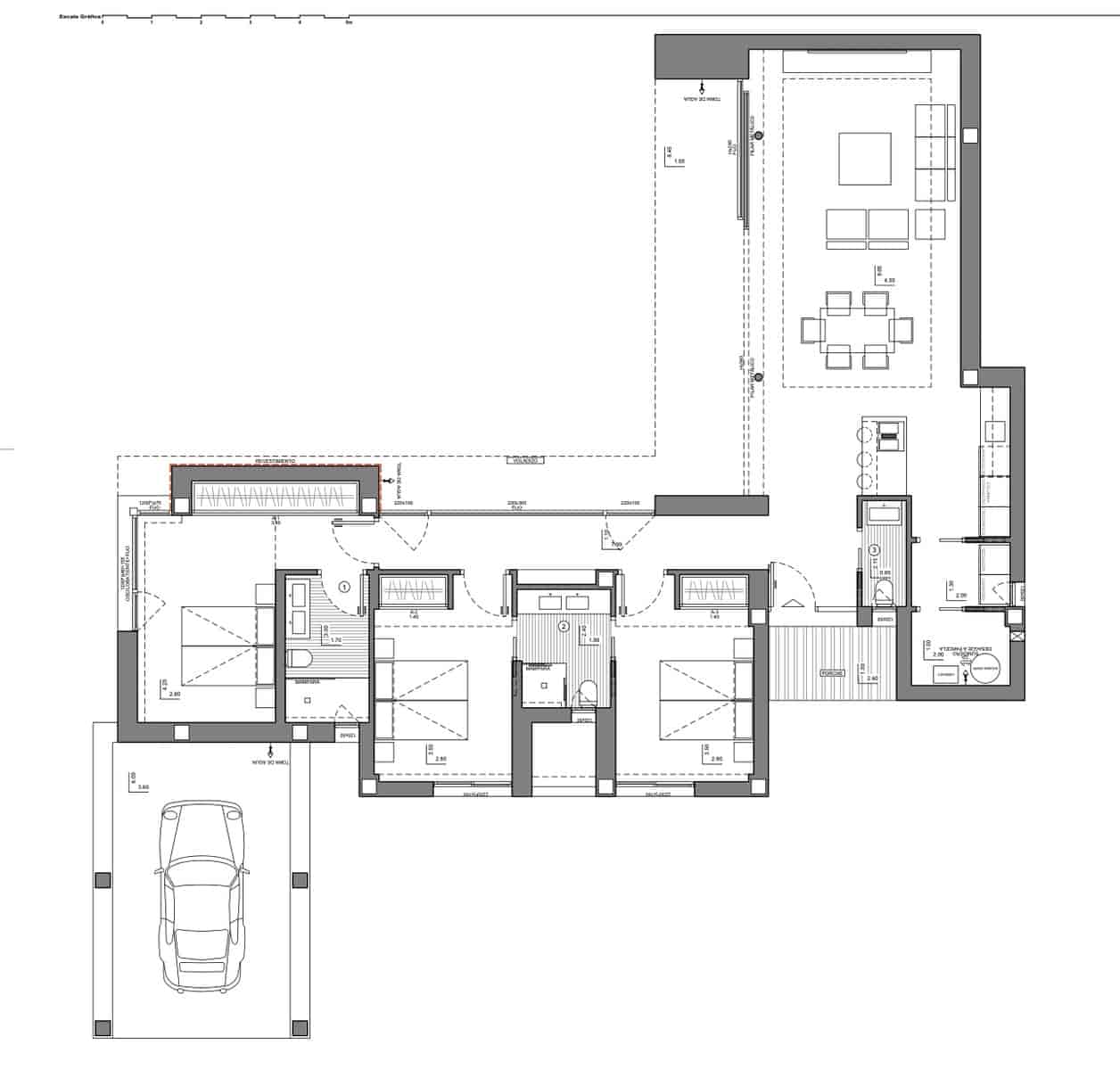 3 soveværelse Villa til salg i Moraira med swimmingpool garage - € 1.375.000 (Ref: 10037617)