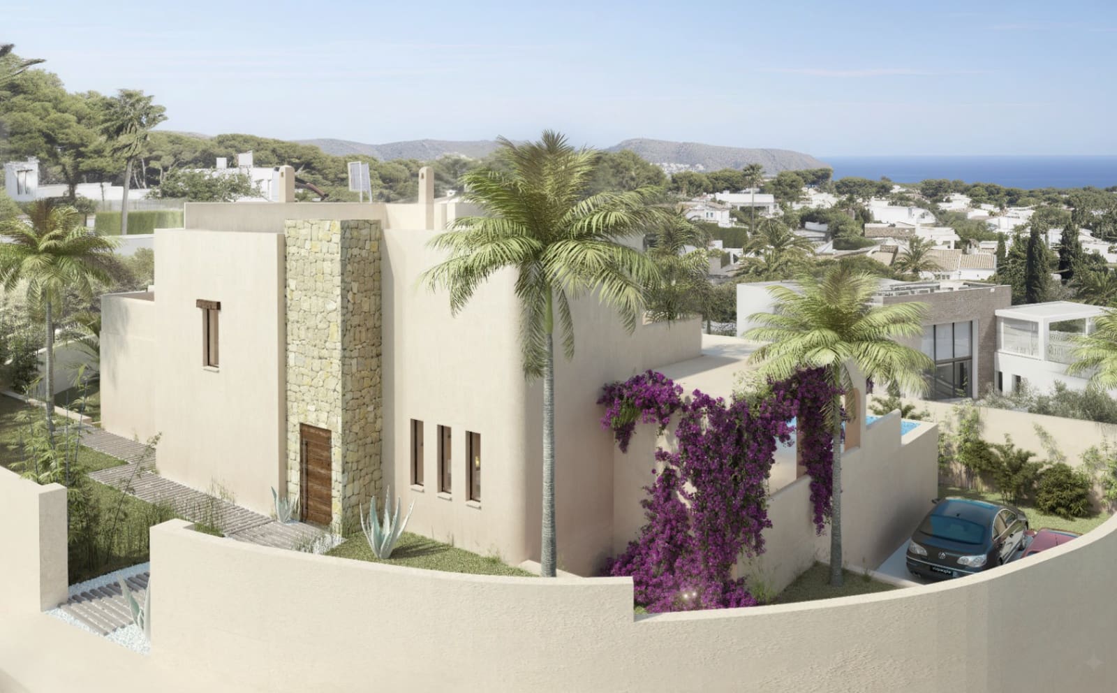 4 sovrum Villa till salu i Moraira med pool garage - 2 225 000 € (Ref: 9911468)