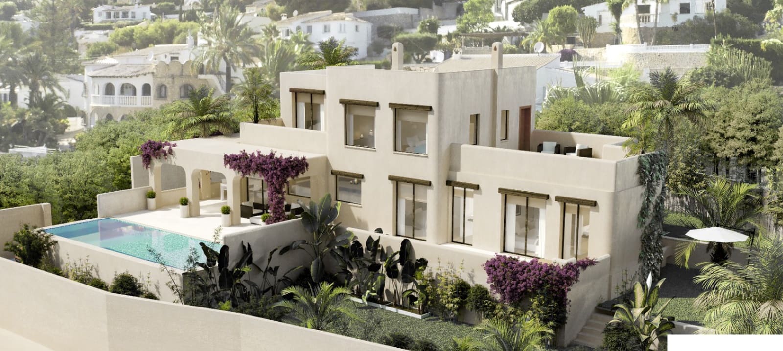 4 sovrum Villa till salu i Moraira med pool garage - 2 225 000 € (Ref: 9911468)