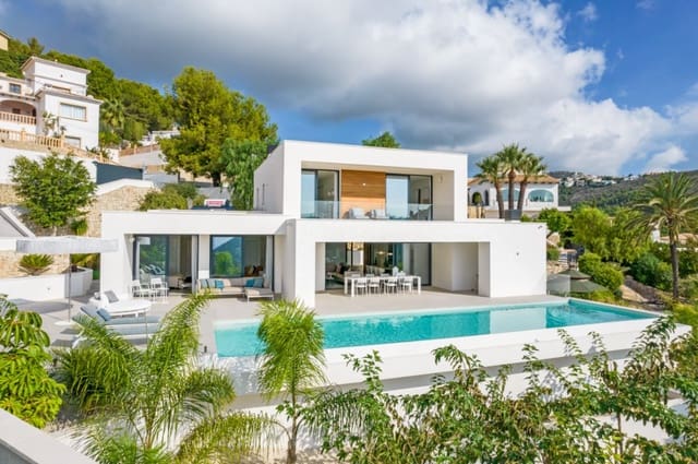 4 chambre Villa/Maison à vendre à Moraira, Teulada-Moraira avec piscine garage - 1 950 000 € (Ref: 9911471)
