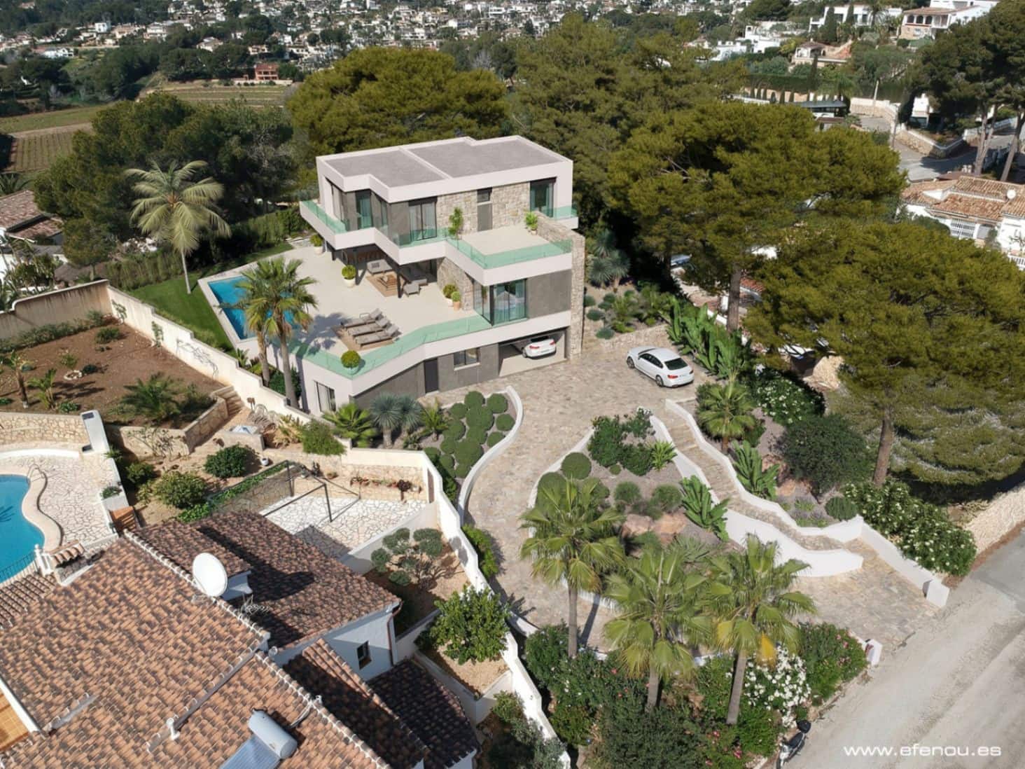 4 camera da letto Villa in vendita in Moraira con piscina garage - 2.490.000 € (Rif: 9911474)