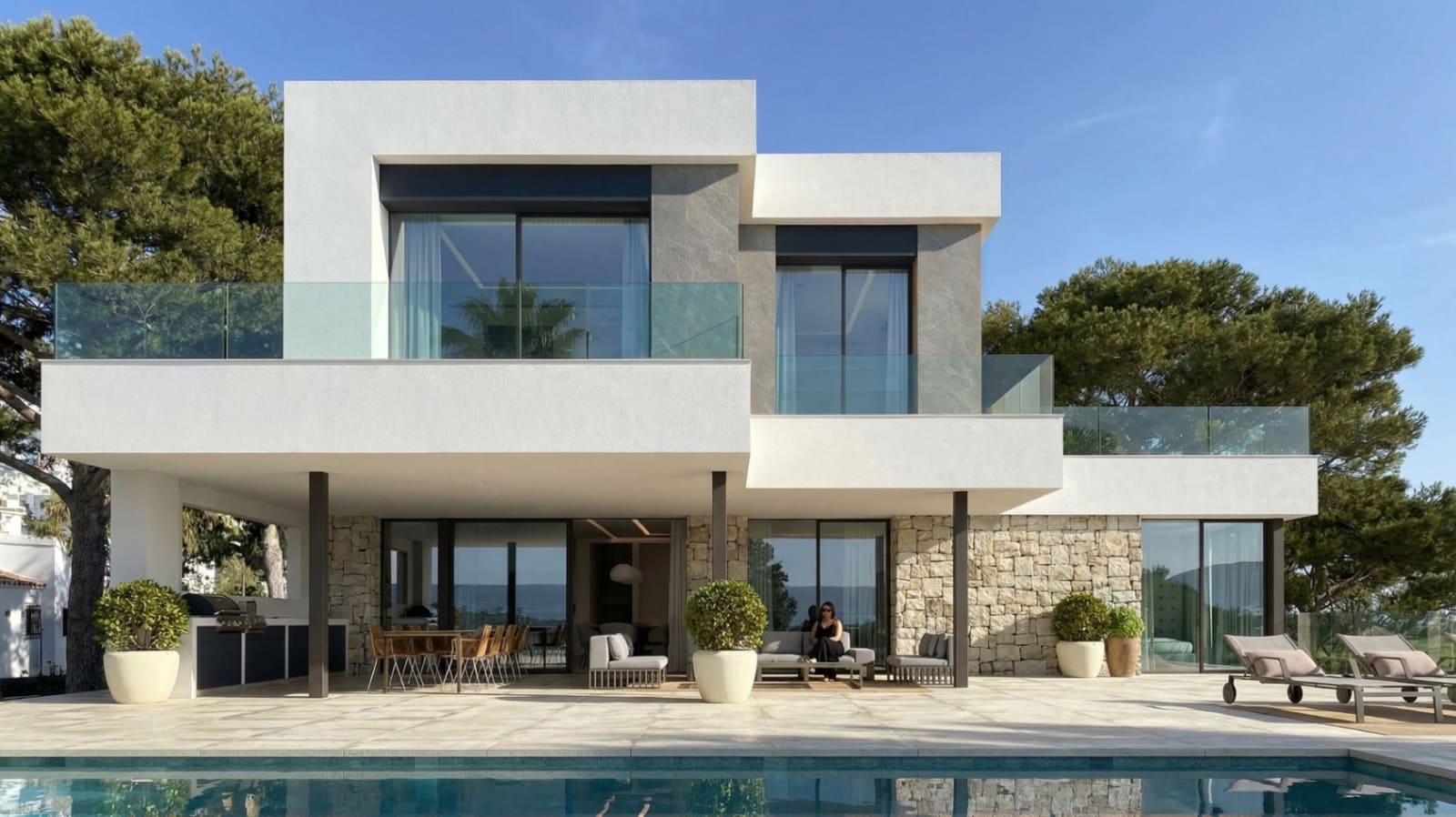 4 soverom Villa til salgs i Moraira med svømmebasseng garasje - € 2 490 000 (Ref: 9911474)