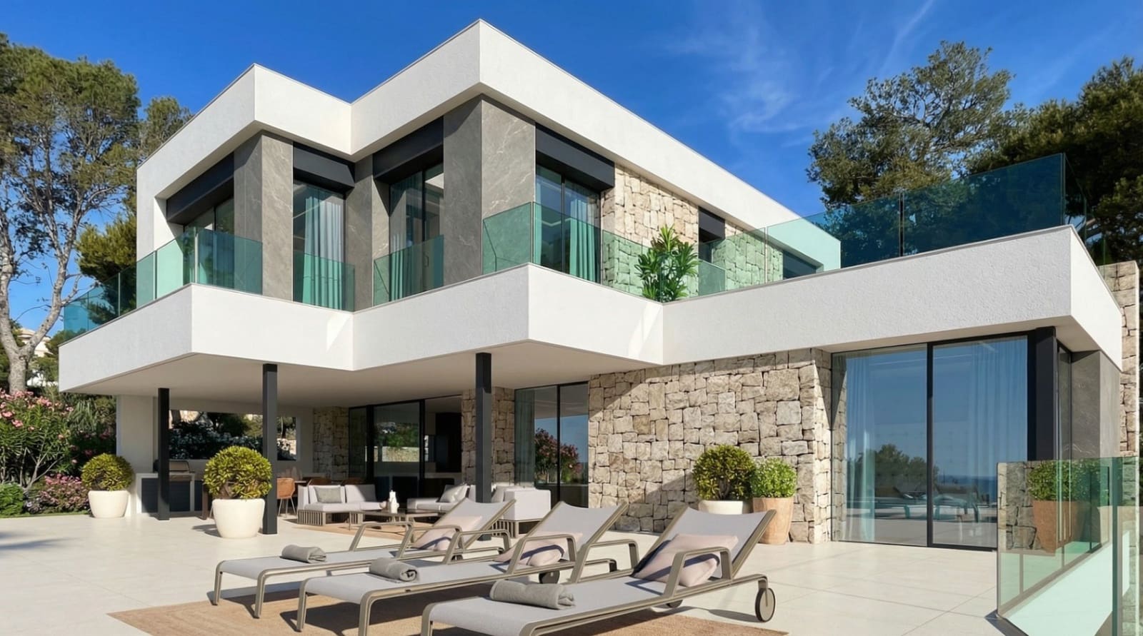 4 soverom Villa til salgs i Moraira med svømmebasseng garasje - € 2 490 000 (Ref: 9911474)