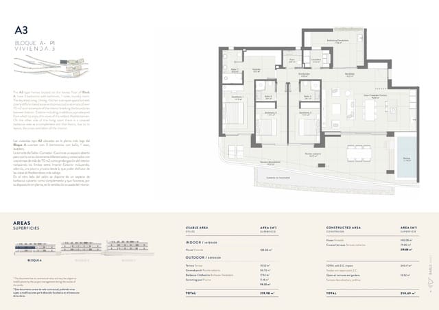 3 camera da letto Appartamento in vendita in Oropesa  con piscina garage - 820.000 € (Rif: 9911481)