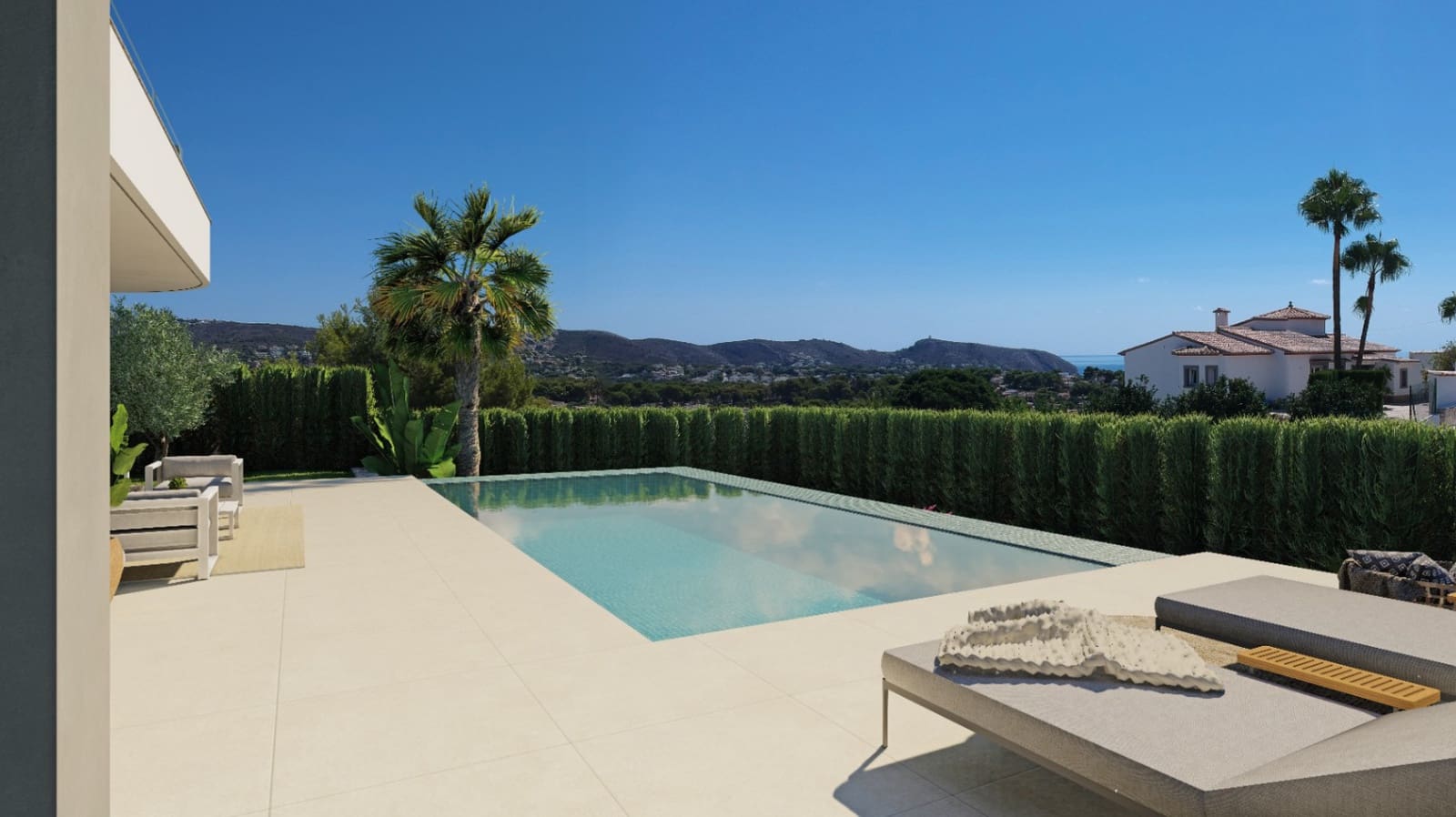 4 sovrum Villa till salu i Moraira med pool garage - 1 850 000 € (Ref: 9911483)