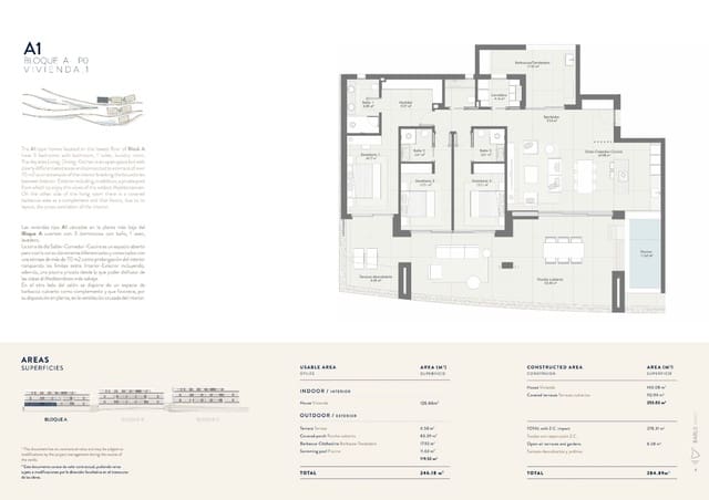 Apartamento de 3 habitaciones en Benicàssim en venta con piscina garaje - 800.000 € (Ref: 9911487)