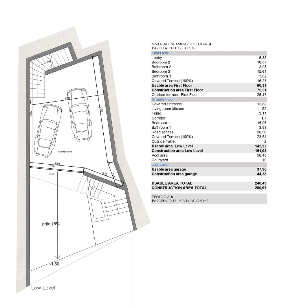 3 chambre Villa/Maison à vendre à Cumbre del Sol avec piscine garage - 880 000 € (Ref: 9911491)