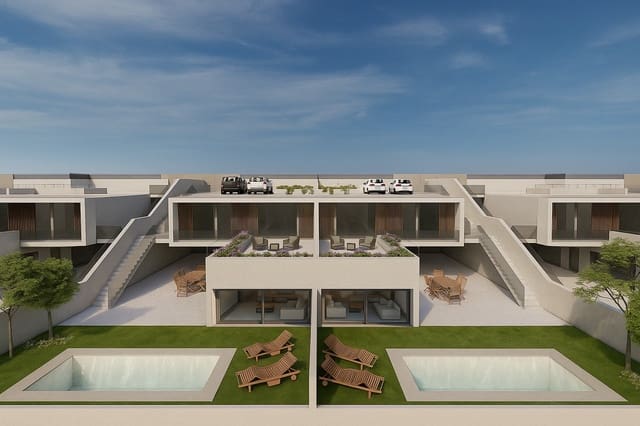 3 slaapkamer Rijtjeshuis te koop in Chiva met zwembad garage - € 485.000 (Ref: 9911504)