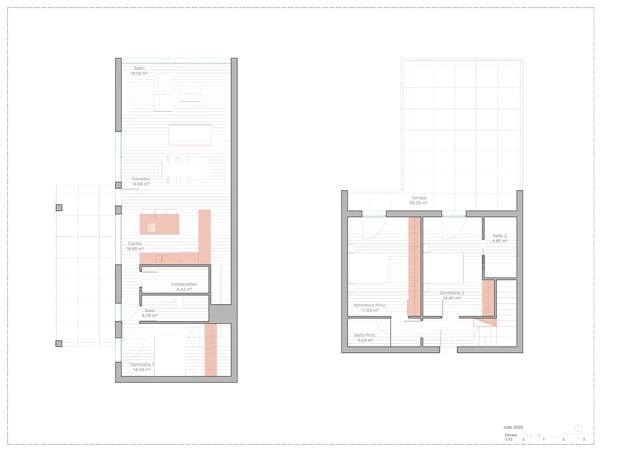 3 slaapkamer Rijtjeshuis te koop in Chiva met zwembad garage - € 485.000 (Ref: 9911504)
