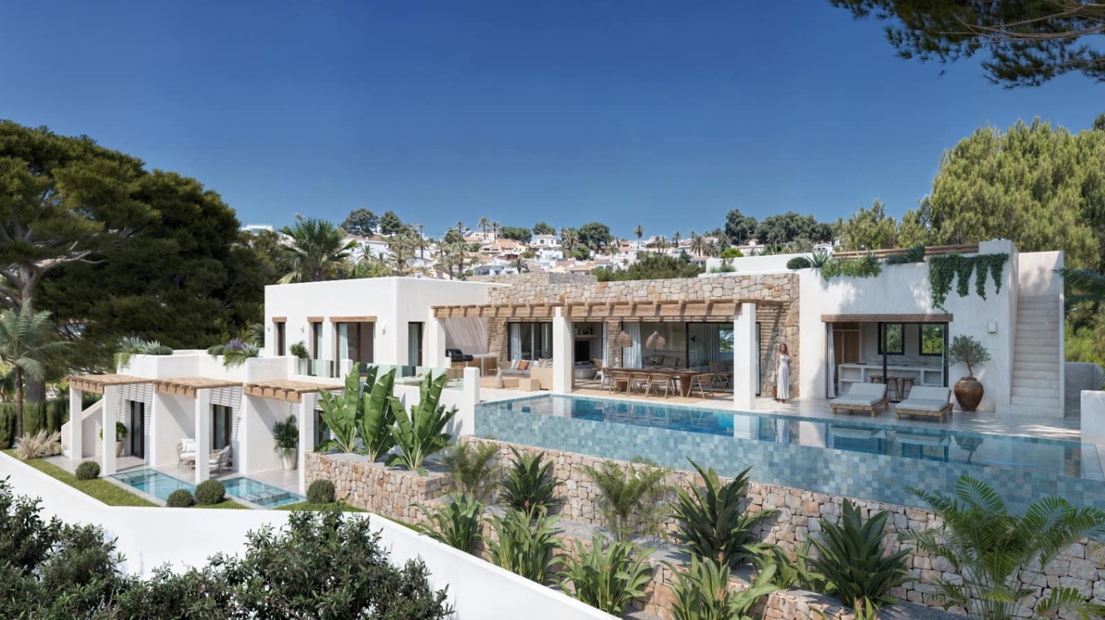 5 sovrum Villa till salu i Moraira med pool garage - 2 495 000 € (Ref: 9914063)