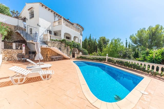 2 sovrum Villa till salu i Montemar, Benissa med pool garage - 630 000 € (Ref: 9914073)