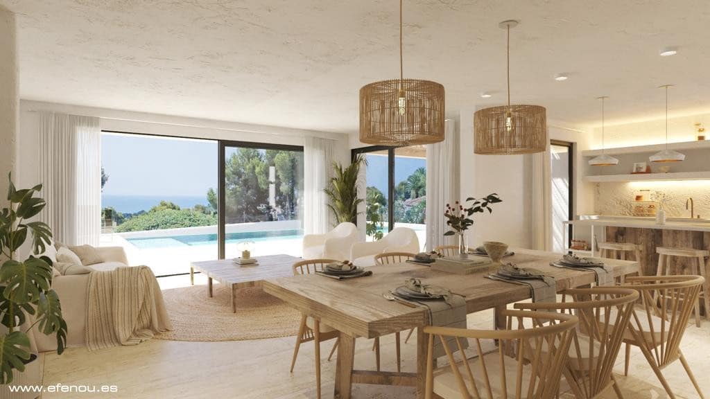 5 sypialnia Willa na sprzedaż w Moraira z basenem garażem - 2 395 000 € (Ref: 9914074)
