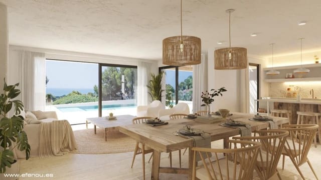 5 sypialnia Willa na sprzedaż w Moraira, Teulada-Moraira z basenem garażem - 2 395 000 € (Ref: 9914074)