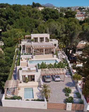 5 sypialnia Willa na sprzedaż w Moraira, Teulada-Moraira z basenem garażem - 2 395 000 € (Ref: 9914074)