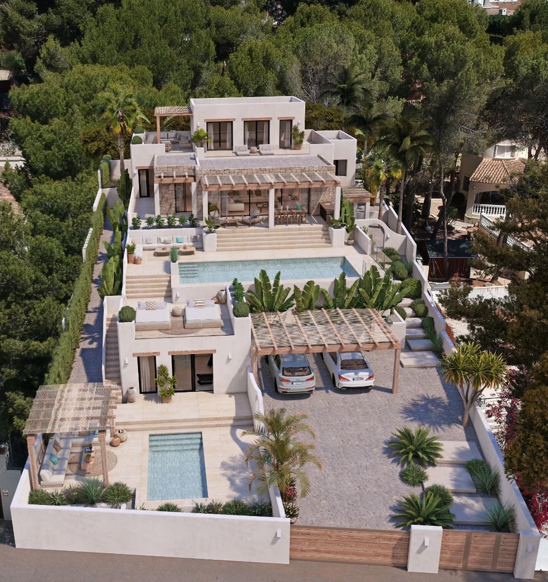 5 sypialnia Willa na sprzedaż w Moraira z basenem garażem - 2 395 000 € (Ref: 9914074)
