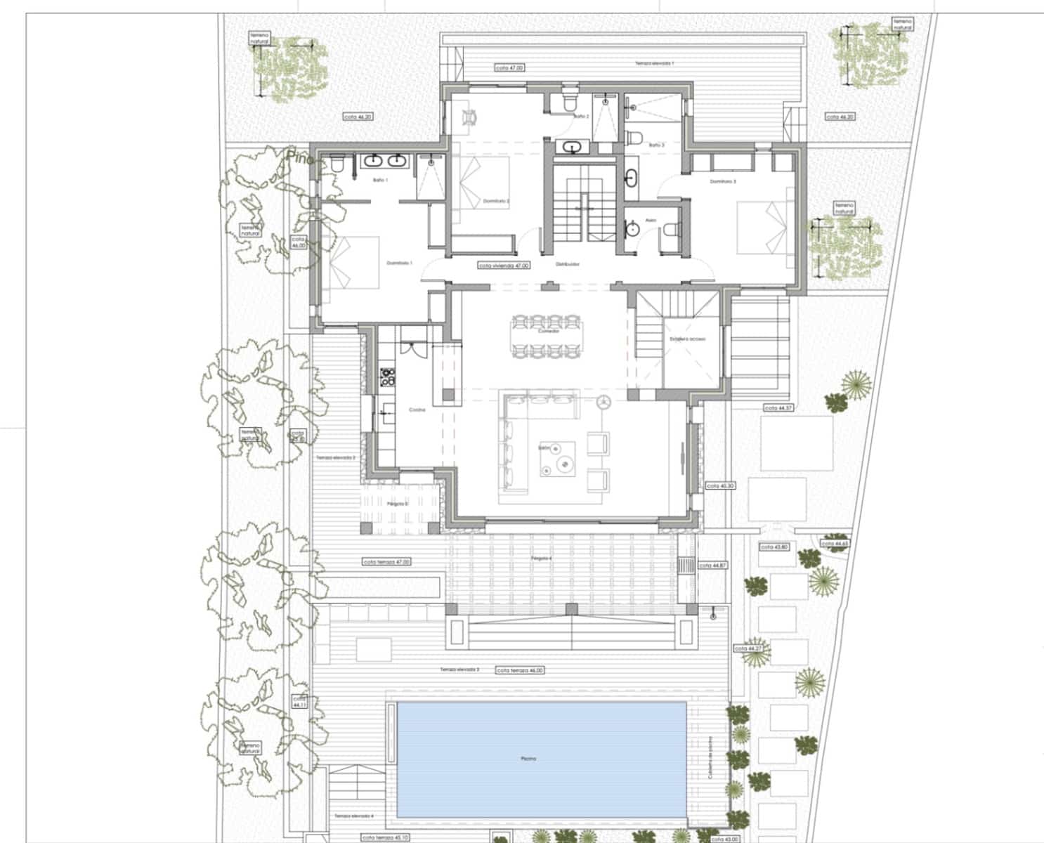 5 sypialnia Willa na sprzedaż w Moraira z basenem garażem - 2 395 000 € (Ref: 9914074)