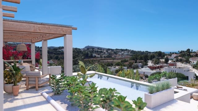 5 sypialnia Willa na sprzedaż w Moraira, Teulada-Moraira z basenem garażem - 2 395 000 € (Ref: 9914074)