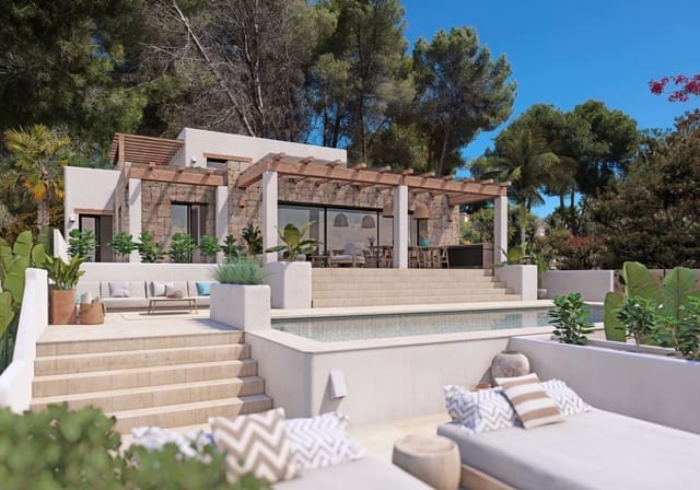 5 sypialnia Willa na sprzedaż w Moraira, Teulada-Moraira z basenem garażem - 2 395 000 € (Ref: 9914074)