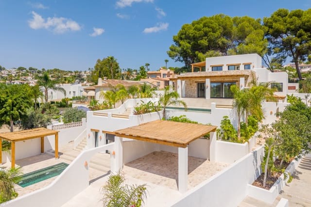 5 sypialnia Willa na sprzedaż w Moraira, Teulada-Moraira z basenem garażem - 2 350 000 € (Ref: 9914074)