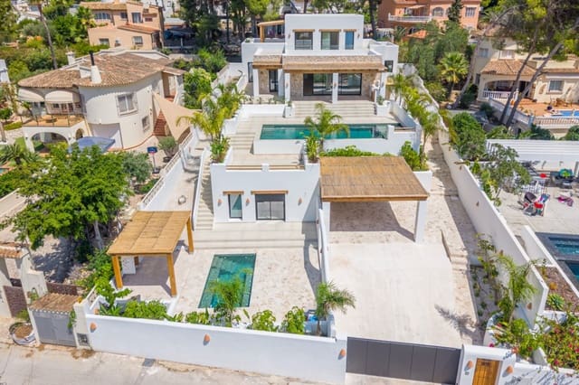 5 sypialnia Willa na sprzedaż w Moraira, Teulada-Moraira z basenem garażem - 2 350 000 € (Ref: 9914074)