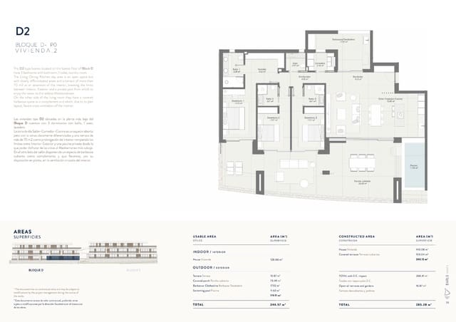 3 soverom Leilighet til salgs i Benicàssim med svømmebasseng garasje - € 795 000 (Ref: 9974374)