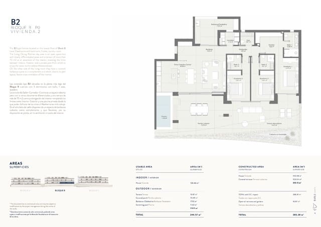 Apartamento de 3 habitaciones en Benicàssim en venta con piscina garaje - 780.000 € (Ref: 9974375)