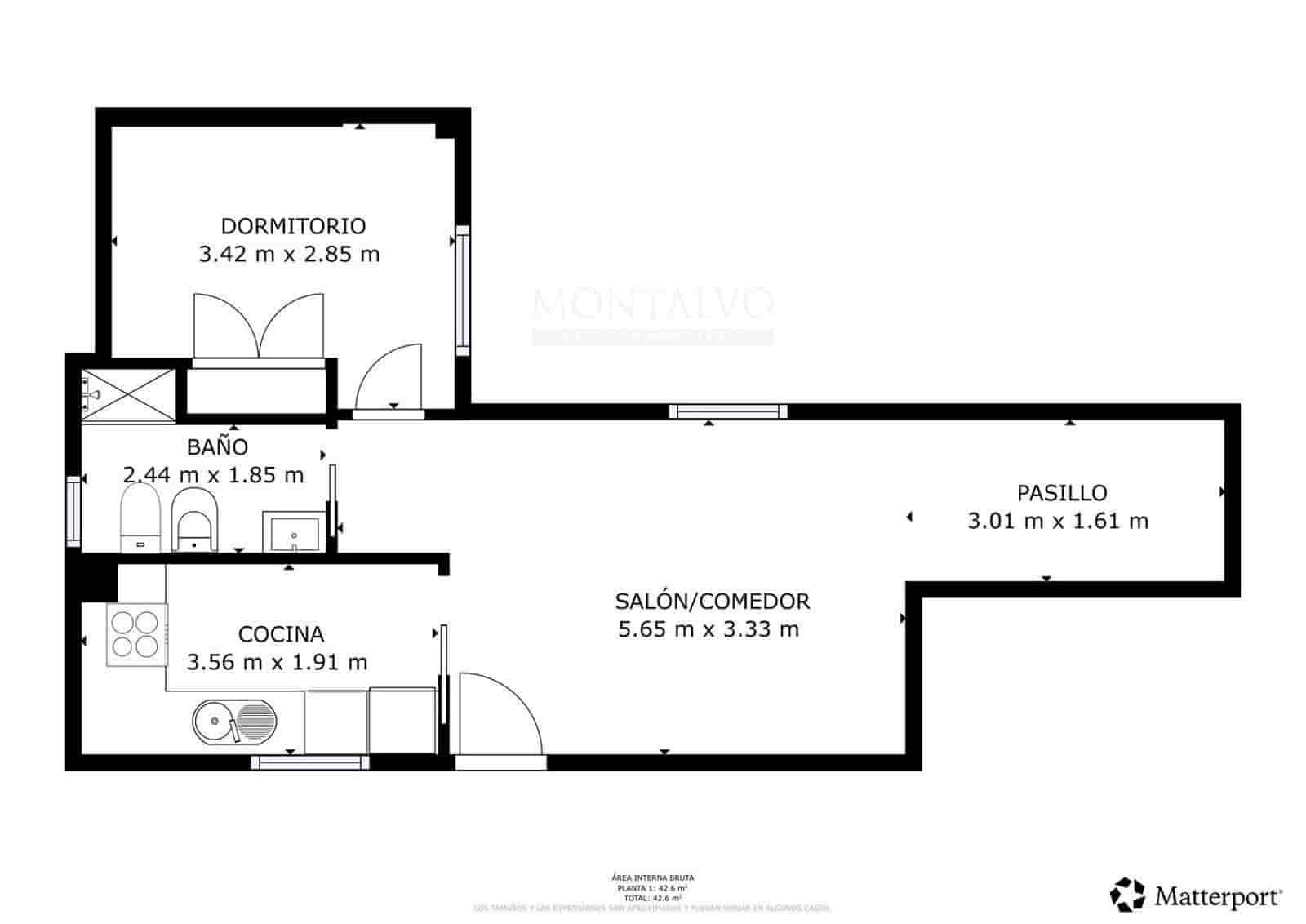 1 bedroom Flat for sale in Churriana de la Vega with garage - € 149,900 (Ref: 9923054)