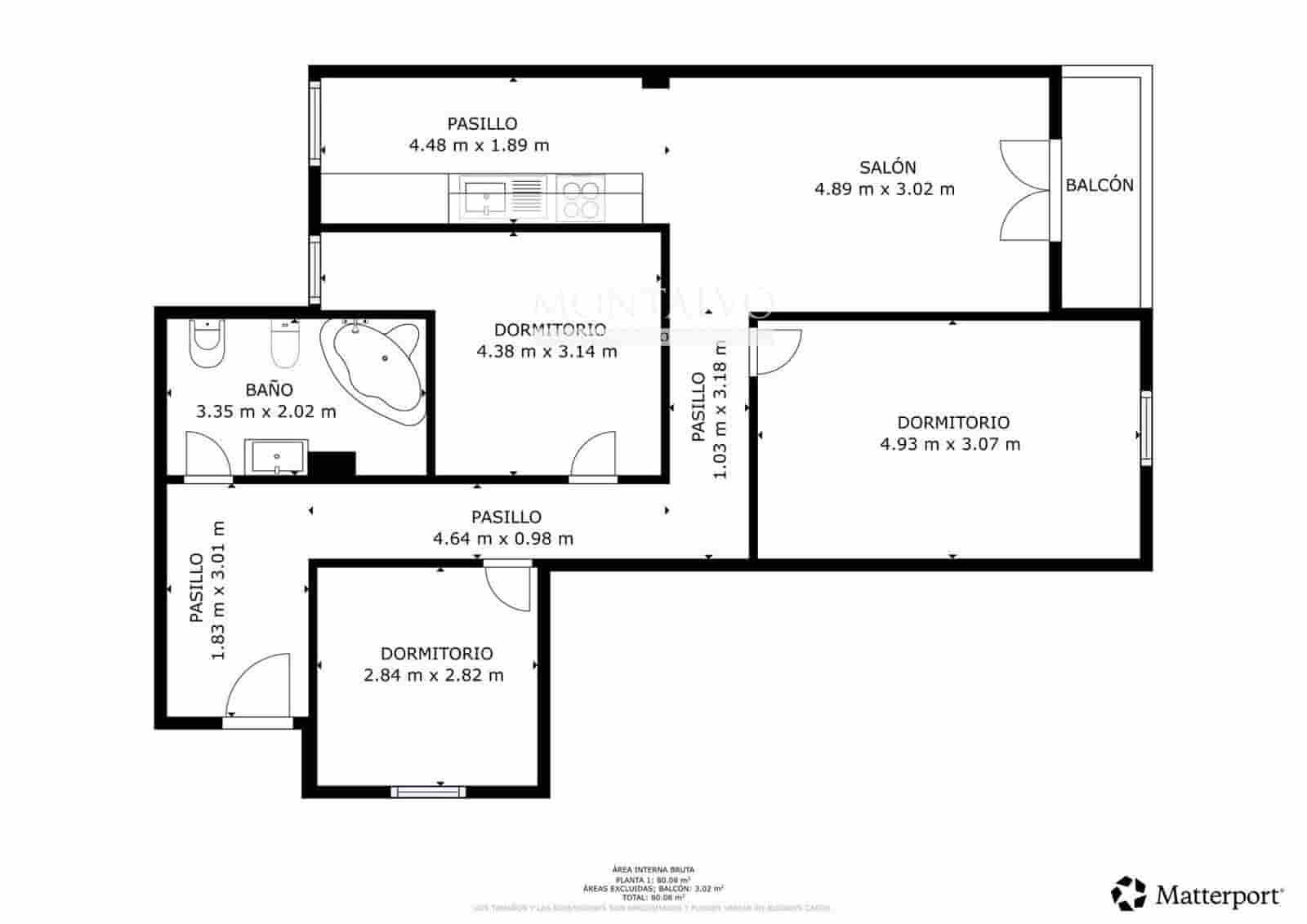 3 bedroom Flat for sale in Granada city - € 280,000 (Ref: 9944991)