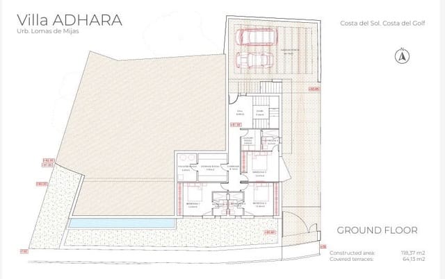 4 sypialnia Willa na sprzedaż w Mijas pueblo, Mijas z basenem - 1 150 000 € (Ref: 8781732)