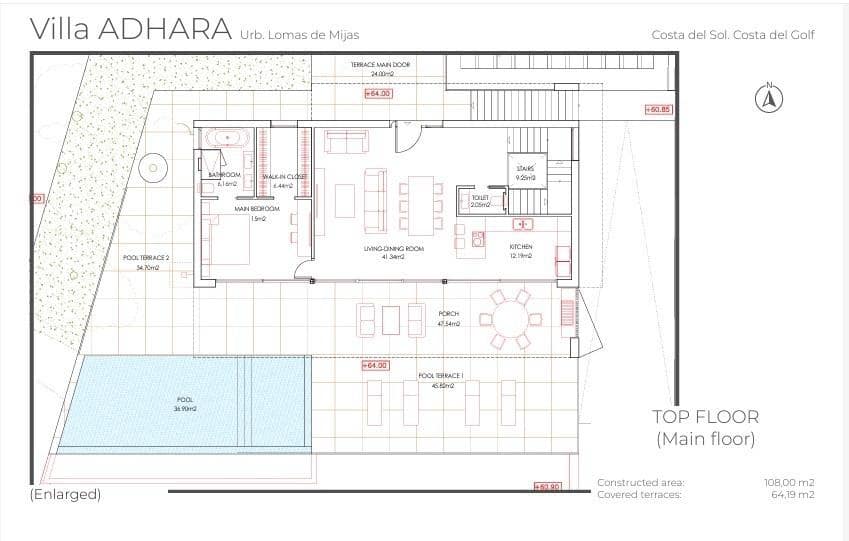 4 camera da letto Villa in vendita in Mijas con piscina - 1.150.000 € (Rif: 8781732)