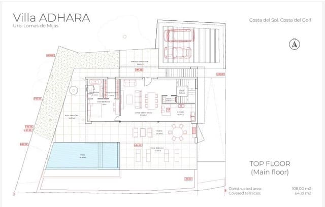 4 sypialnia Willa na sprzedaż w Mijas pueblo, Mijas z basenem - 1 150 000 € (Ref: 8781732)
