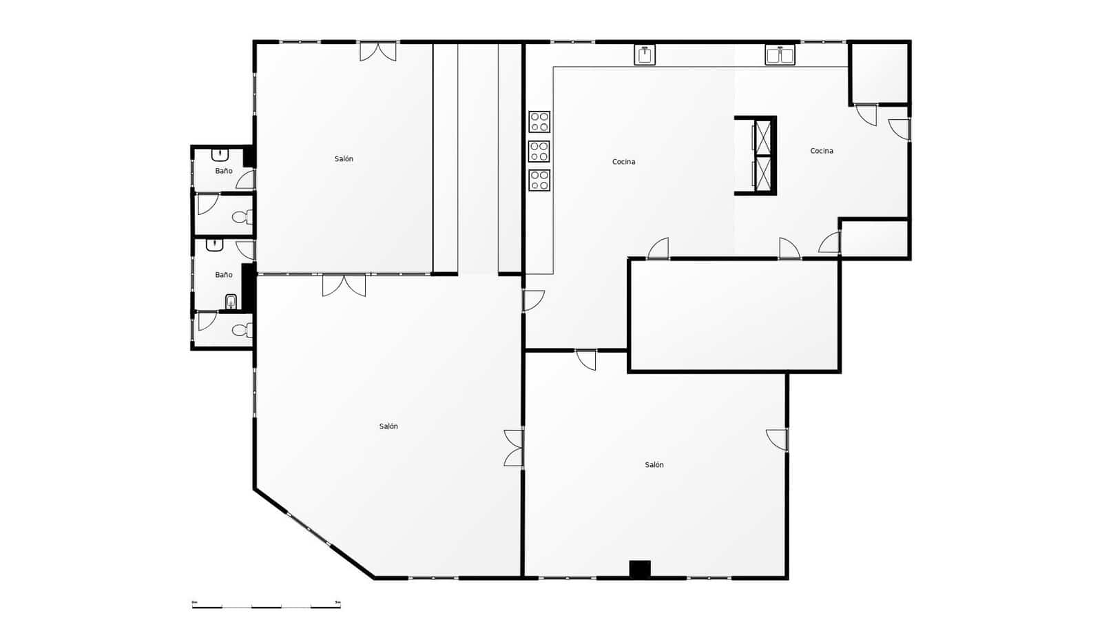 Local Comercial de 2 habitaciones en La Romana en alquiler - 2.000 € (Ref: 10111994)