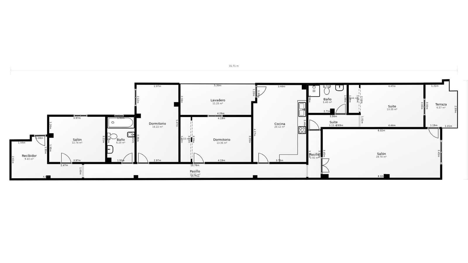 4 chambre Appartement à vendre à Pinoso avec garage - 127 900 € (Ref: 10112002)