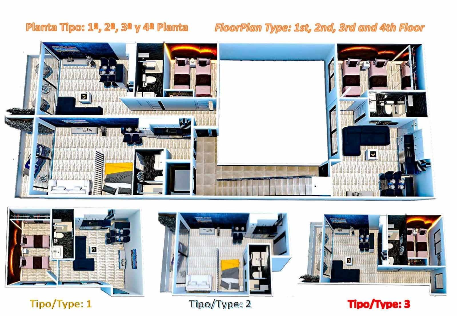 1 soveværelse Lejlighed til salg i Torrevieja med swimmingpool - € 129.800 (Ref: 10112011)